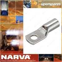 Narva 10mm Cable Size 70 Stud Straight Barrel Cable Lug Pack Of 10