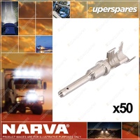 Narva 1-3mm Male Pin Deutsch Terminal Connector - Pack of 50 57444