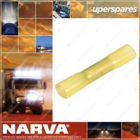 Narva Adhesive Lined Cable Joiner Yellow Color Blister Pack Of 10