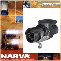 Narva 12/24 Volt 7 Pin Ebs Plug Part NO. of 82196 Whilst ABS has 5 pins