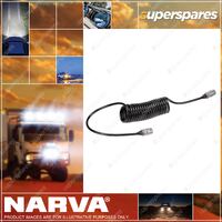 Narva 7 Cores 4mm Euro Coil 3.6 Metres With One Short And One Long Tail