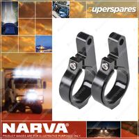 Narva 2 Bull Bar Tube Mount Bracket For Single Row Light Bar 72293