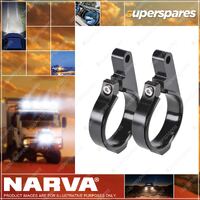 Narva 2.5 Bull Bar Tube Mount Bracket For Single Row Light Bar 72294