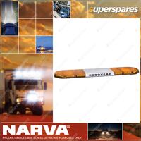 Narva 12 Volt Legion Light Bar Amber Illuminated Opal Centre - 1.4M