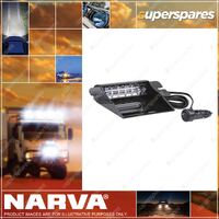 Narva 12/24V L.E.D Compact, High Powered Dash Light With 19 Flash Patterns Amber