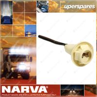 Narva Wedge Base Globe Holder Blister Pack Of 1 Part NO. of 49812BL