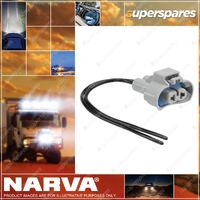 Narva H9 Suits H9 PGJ19-5 halogen globes Connector Pack Of 1 49897