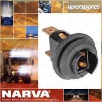 Narva Wedge Base Globe Holder Suits T-10mm wedge globes Grommet Type Pack Of 1