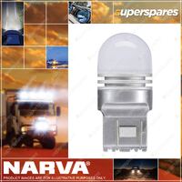 Narva 12 Volt T20 W21/5W Wedge L.E.D Globes 2700K Blister Pack Of 2