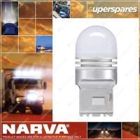 Narva 12 Volt T20 W21W Wedge L.E.D Globes 2700K Blister Pack Of 2