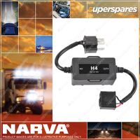 Pair Narva H4 Type Electronic Canbus Module for LED Globes Wiring Harness Plug