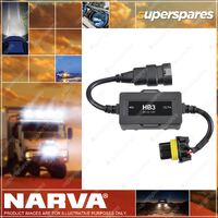 Pair Narva HB3 Type Electronic Canbus Module for LED Globes Wiring Harness Plug