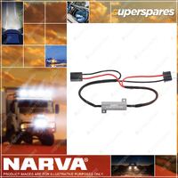 Pair Narva H7 55W Load Resistors Modules for L.E.D Globes Wiring Harness Plug