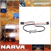 Pair Narva H4 60/55W Load Resistors Modules for LED Globes Wiring Harness Plug