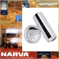 Narva 10-30V Chrome Interior Lamp with Touch On/Dim/Off Switch 3W LEDs