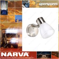 Narva 10-30 Volt Nickle Interior Lamp Dimming W/Switch 3200K Part NO.of 87470