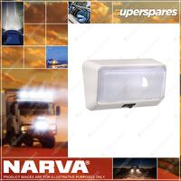 Narva 12 Volt L.E.D Porch Light With Off/On Rocker Switch 86830LED