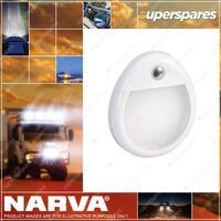 Narva 10¨C30 Volt LED Oval Interior Lamp with Touch On/Dim/Off Switch Warm White