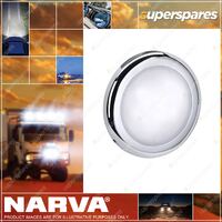 Narva 12 Volt Chrome 70MM Interior Lamp 3200K Part NO. of 87454-12