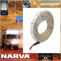 Narva 1.2M L.E.D Tape Ambient Output Warm White 12V White Blister Pack