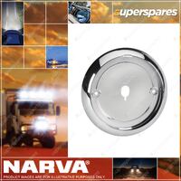 Narva 150mm Contoured Colour Chrome Base To Suit Model 43 Lamps 94391C