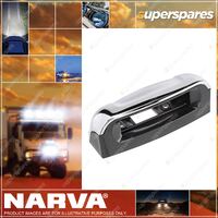 Narva Chrome/Black Housing To Suit Model 8 Licence Plate Lamp 90897