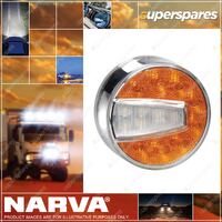 Narva 12V LED Front Direction Indicator & Park Lamp Amber/White Cable Right