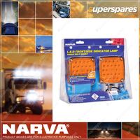 Narva 12 Volt Combined L.E.D Front and Side Direction Indicator Single Bolt Lamp