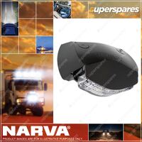 Narva 9 - 33 Volt 5 L.E.D Licence Plate Lamp Black Housing And 2.5M Cable