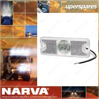 Narva 10¨C30 Volt Model 18 L.E.D Front End Outline Marker Lamp White