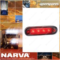 Narva 10¨C30 Volt Model 8 L.E.D Front End Outline Marker Lamp Red Color