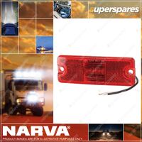 Narva 10¨C30 Volt Model 18 L.E.D Rear End Outline Marker Lamp Red Color