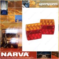 12V LED Slimline Rear Combination Lamp With Licence Plate Lamp 0.5M Cable