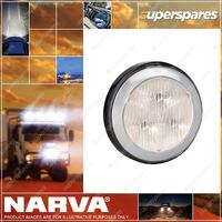 Narva 12 Volt Model 43 L.E.D Reverse Lamp with Silver Satin Ring 94307-12