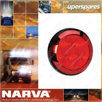 Narva 12 Volt Model 43 L.E.D Rear Stop/Tail Lamp Red Color with Chrome Ring