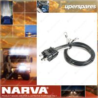 Narva 24 Volt Sealed Rear Stop/Tail Lamp Kit Red With Vinyl Grommet 94514