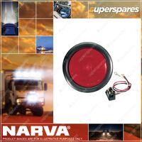 Narva 12 Volt Sealed Rear Stop/Tail Lamp Kit Red Color With Vinyl Grommet 94010