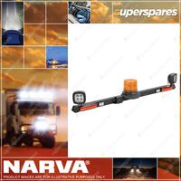 Narva 12/24V LED Strobe Utility Bar LED Work Lamps-1.2M with Reversing Alarm