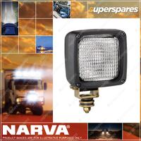 Narva 100 x 100 mm Square Work Lamp Flood Beam Current 1.4A at 12V 0.7A at 24V