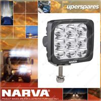 Narva 9 X 3W L.E.D Blue Worklamp Spot Current Draw 1.4A at 12V 0.7A at 24V