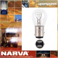 Narva 12 Volt 32 / 4Cp (25W / 3W) Bay15D Incandescent Globes - Box Of 10