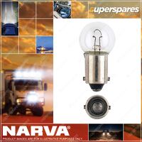 Narva 24 Volt 6W BA9S Incandescent Globes - 14.5mm wide x 28mm Box Of 10