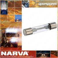 Narva 1 Amp 3Ag Glass Fuse with Size 32mm x 6.3mm Auto Fuse - Box Of 50