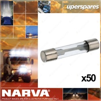 Narva 5 Amp 3Ag Glass Fuse with Size 32mm x 6.3mm Auto Fuse - Box Of 50