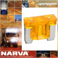 Narva 5 Amp Orange Micro Blade Fuse with Size 11mm x 9mm - Box Of 25