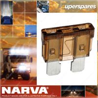 Narva 7.5 Amp Brown Standard Ats Blade Fuse 19mm x 19mm - Box Of 50