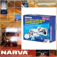 Narva 12V 55W Halogen Headlamp - H1 Conversion Kit - 165x100mm High Beam