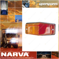 1 x Narva Side Marker Lamp Light size 40mm x 60mm x 130mm - Red / Amber