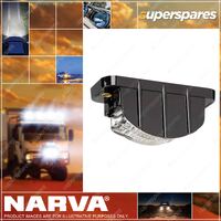 9-33V Model 16 3 LED Licence Plate Lamp Low Profile Black Housing And 2.5M Cable