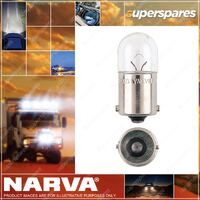 Narva 24 Volt 5W R5W BA15S Premium Incandescent Globes - Blister Pack Of 1
